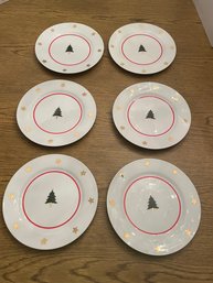 Holiday Dishes Set, Plates And Trivet, 13 Pcs.