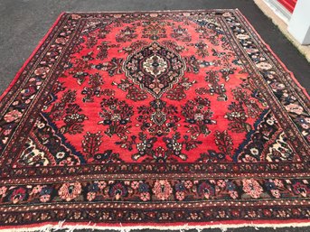 Hand Made Oriental Rug, 8 Feet By 10 Feet