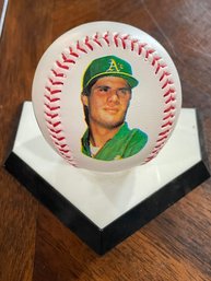 Limited Edition Photo Ball Of Jose Canseco