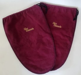 Designer Allen Edmonds Shoe Dust Cloth Bags - One Set