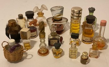 Vintage Assortment Of Perfumes, Ma Griffe, French & Great Miniature Bottles