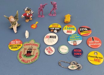Vintage Buttons And Knick Knacks