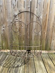 Vintage Wire Planter Basket