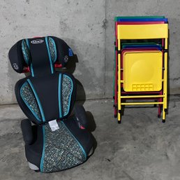 41. Safety First Childrens Folding Chairs And Booster Seat