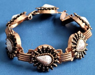 Vintage Southwestern Copper Link Bracelet