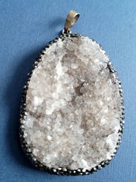 Large Amethyst Druzy Pendant