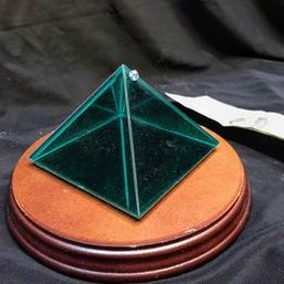 Chakra Company Green Wishing Pyramid