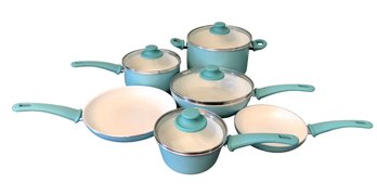 Set Of 6 GREENLIFE Pots And Pans