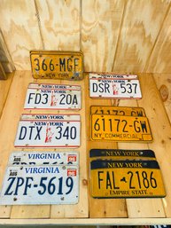 License Plate With Doubles-lot 2