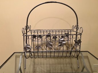 Metal Magazine Rack