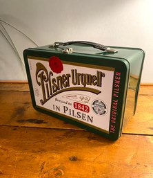 Vintage Pilsner Tin Lunch Box