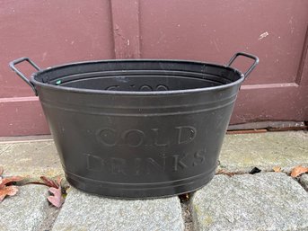 Cold Drinks Metal Bucket