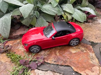 Large Red Sports Car Miata