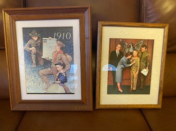 Vintage Norman Rockwell Boy Scout Pictures