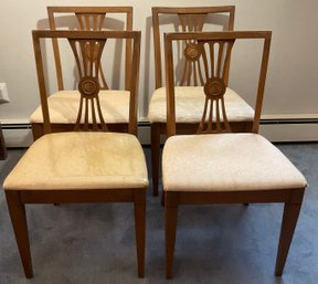 Set Of 4 Mid Century Modern Chairs