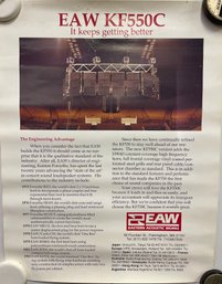Eastern Acoustic Works EAW KF550C Poster