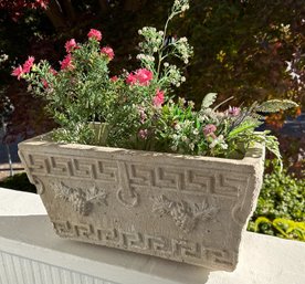 White Ceramic Indoor/Outdoor Decorative Planter #2