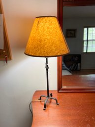 Table Lamp With Textured Lampshade