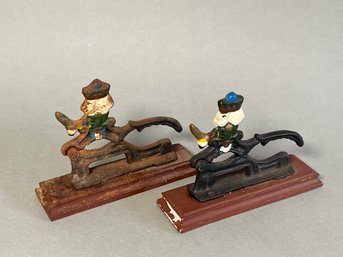 Pair Of Vintage Cast Iron Nut Crackers