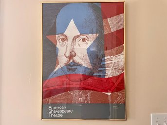 Poster Of Shakespeare Theater In Stratford, Connecticut