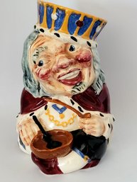 Vintage Old King Cole Character Toby Pottery Jug Staffordshire England