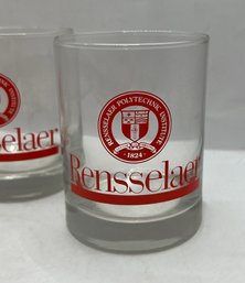 Set Of 4 Rensselaer Polytechnic Institute Glasses