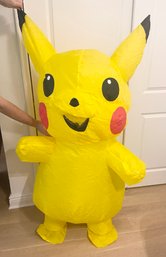 Childs Inflatable Pikachu Costume