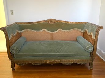 Fabulous Victorian Velvet Daybed