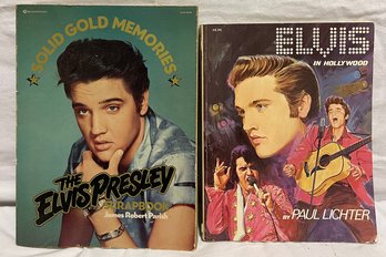 Two Vintage Elvis Presley Books