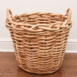 Large Handmade Wicker Basket