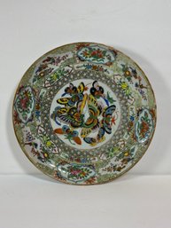 Antique Chinese Export Butterfly Plate