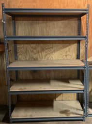 B. Grey 5 Tier Metal Garage Shelving.