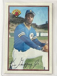 1989 Bowman Ken Griffey Jr. Rookie Card #220