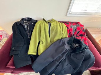 Wool And Blended Wool Jackets, Mostly S, M