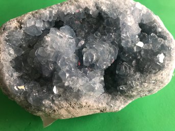 Celestite Crystal Geode, 6 LB  8 Oz