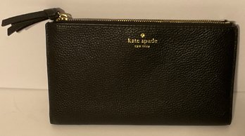 Kate Spade, New York Black Leather Double Sided Wallet