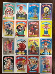 1986 Garbage Pail Kids Sticker Card Lot  All 16 Cards In Picture Are Included In This Lot.  Excel. Cond. Cards