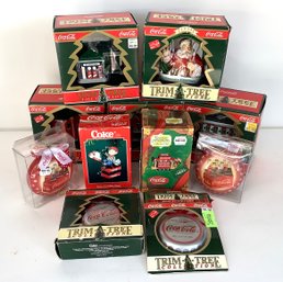 48. Coca Cola Assorted Christmas Ornaments (11)