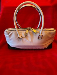 Marc Jacobs White And Black Handbag