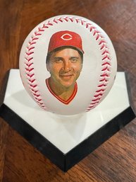 Limited Edition Photo Ball Of Johnny Bench