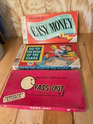 Early Vintage Board Games-some New Never Opened!