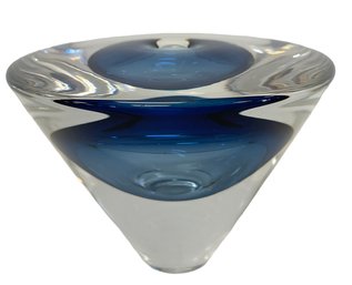 Brand & Greenberg - Signed Studio Art Glass Paperweight Sculpture