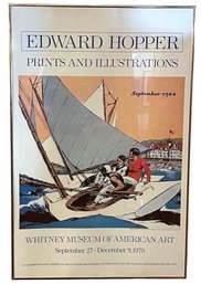 1979 Edward Hopper Whitney Museum Exhibit Poster (W)