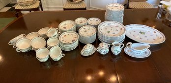 Huge Lot Of Richard Ginori China Italian Fruit Plates