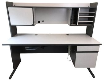 Modern HON Desk Storage Top Unit