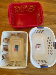 3 Laundry Baskets