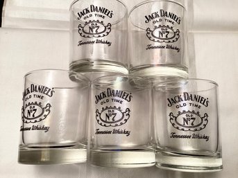 Jack Daniels Old Time No 7 Tennessee Whiskey Glasses Set