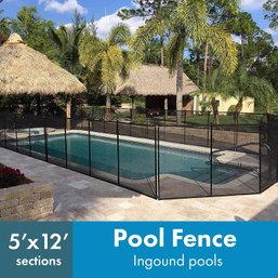 $1100 Of Ground Pool Nylon Fencing - Vevor Type * Retails Over $1100.00