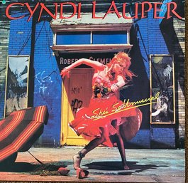 CYNDI LAUPER  - She's So Unusual  - FR38930 LP Viny -1983 -  W/ SLEEVE - VERY GOOD CONDITION