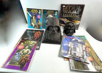 Star Wars 3d Puzzle , Coin Bank, Books And File Folders